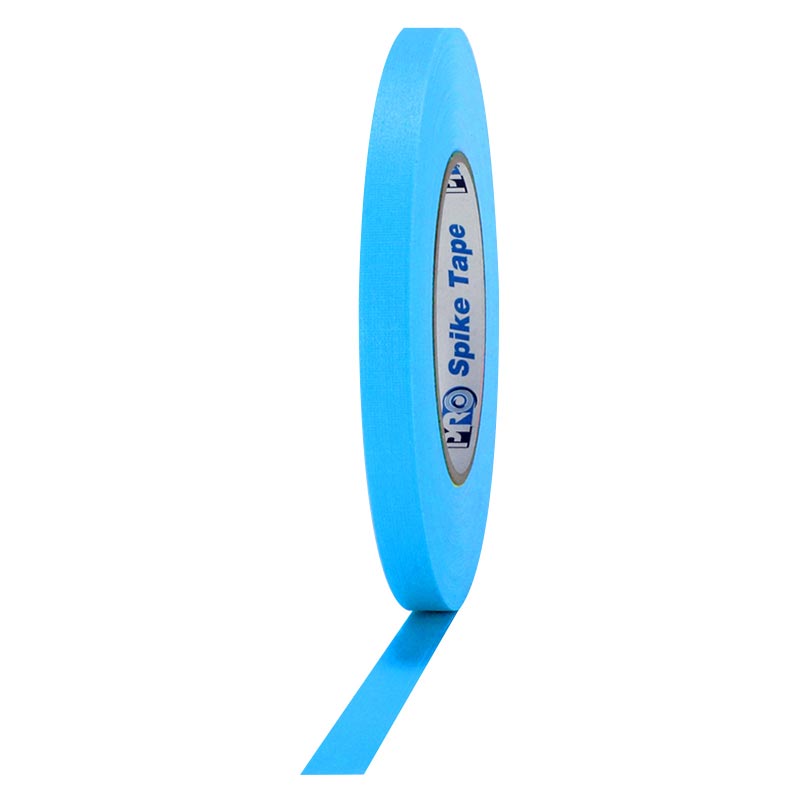 Pro® Spike Matte Cloth Gaffers Tape 1/2'' x 45 yards Choose from Multiple Colors (24 rolls per case)