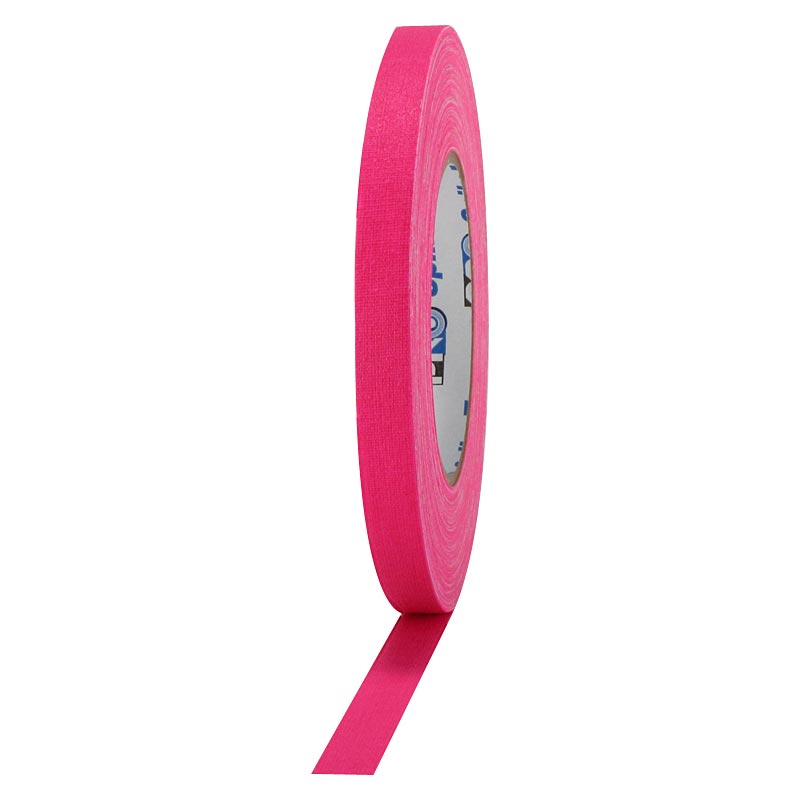 Pro® Spike Matte Cloth Gaffers Tape 1/2'' x 45 yards Choose from Multiple Colors (24 rolls per case)