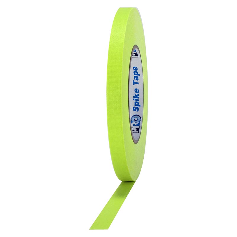 Pro® Spike Matte Cloth Gaffers Tape 1/2'' x 45 yards Choose from Multiple Colors (24 rolls per case)