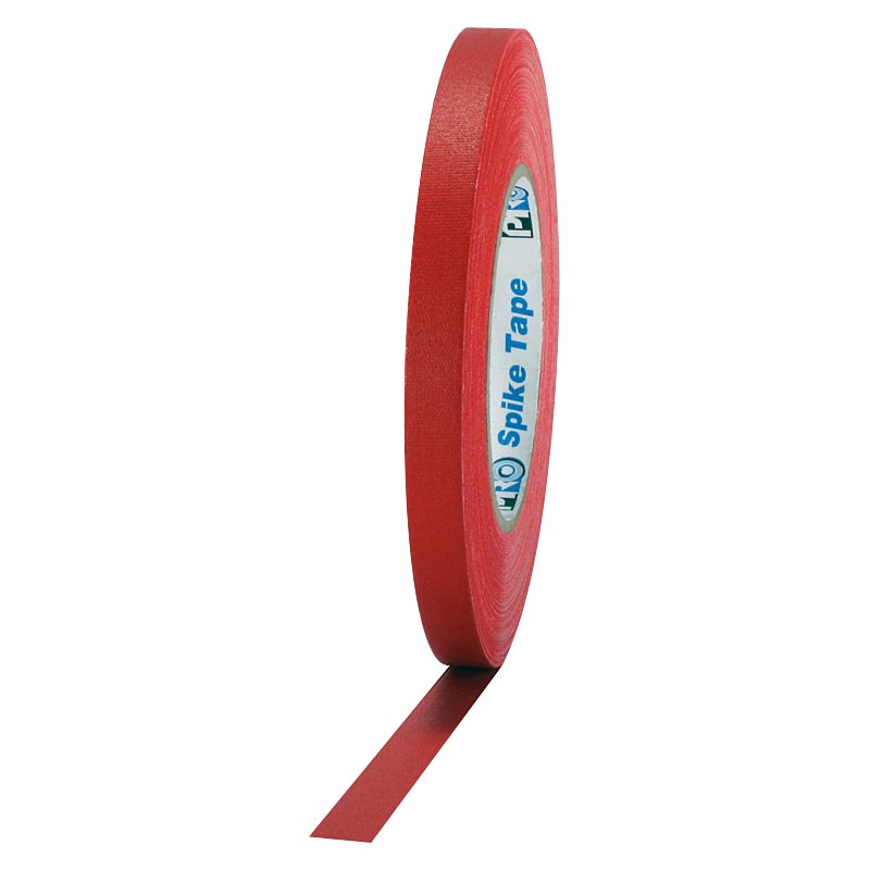 Pro® Spike Matte Cloth Gaffers Tape 1/2'' x 45 yards Choose from Multiple Colors (24 rolls per case)