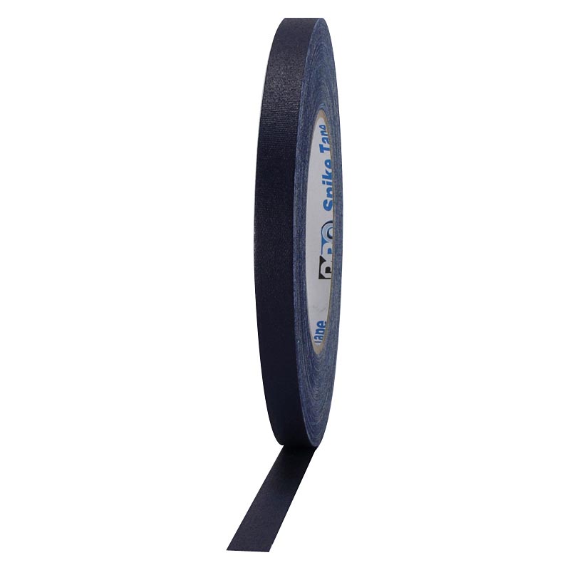 Pro® Spike Matte Cloth Gaffers Tape 1/2'' x 45 yards Choose from Multiple Colors (24 rolls per case)