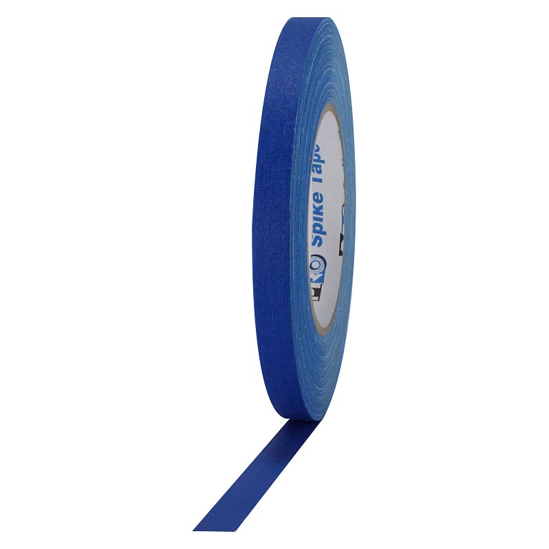Pro® Spike Matte Cloth Gaffers Tape 1/2'' x 45 yards Choose from Multiple Colors (24 rolls per case)