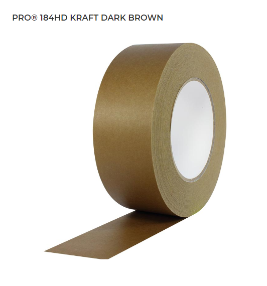 PRO® 184HD KRAFT Heavy Duty Paper Packaging Tape (Pack of ??) - Tape & Supply