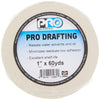 ProTapes Pro Drafting Flatback Paper Masking Tape specially formulated with a low tack adhesive system designed for the drafting and stationary trades, 60 yds Length x 3/4" Width (Pack of 1) - Tape & Supply