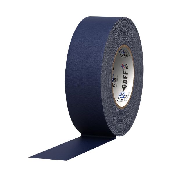 Pro Gaff® Tape Blue 2" x 25 yds (Box of 24 rolls) - Tape & Supply