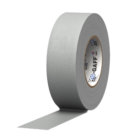 Pro Gaff® Tape Grey 2" x 25 yds (Box of 24 rolls) - Tape & Supply