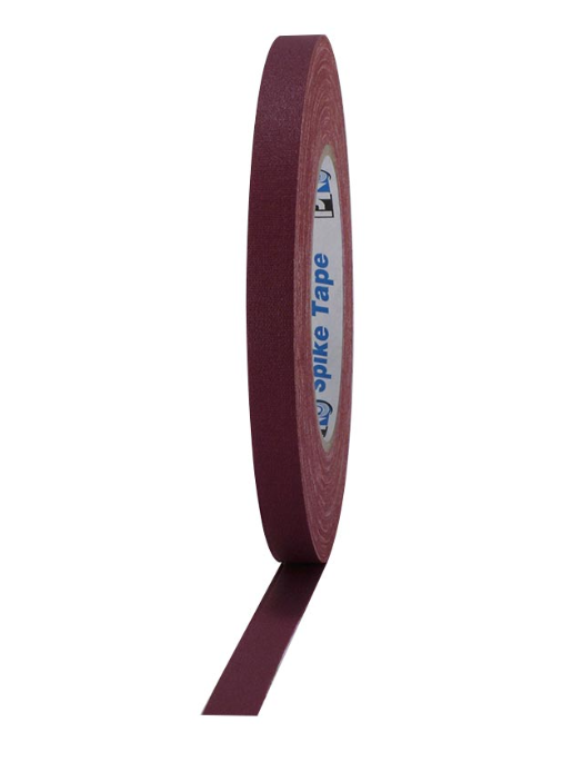 Pro® Spike Matte Cloth Gaffers Tape 1/2'' x 45 yards Choose from Multiple Colors (Single Roll) - Tape & Supply