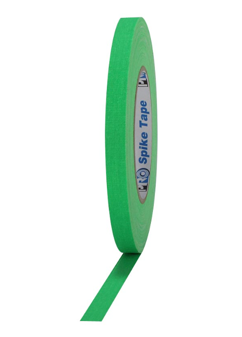 Pro® Spike Matte Cloth Gaffers Tape 1/2'' x 45 yards Choose from Multiple Colors (Single Roll) - Tape & Supply