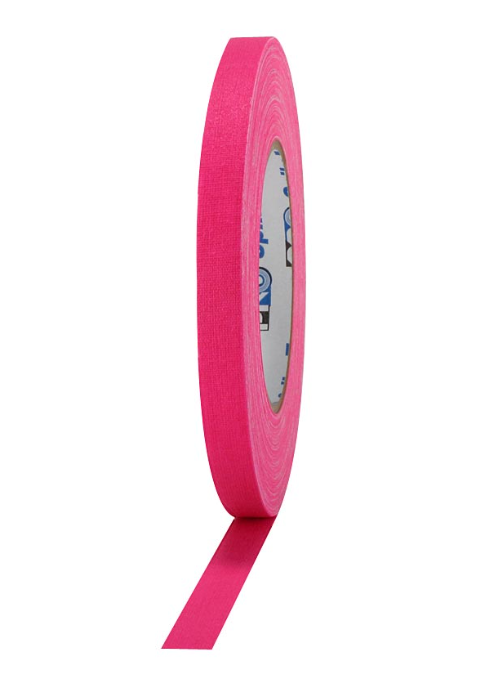 Pro® Spike Matte Cloth Gaffers Tape 1/2'' x 45 yards Choose from Multiple Colors (Single Roll) - Tape & Supply