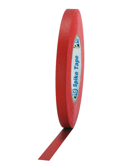 Pro® Spike Matte Cloth Gaffers Tape 1/2'' x 45 yards Choose from Multiple Colors (Single Roll) - Tape & Supply