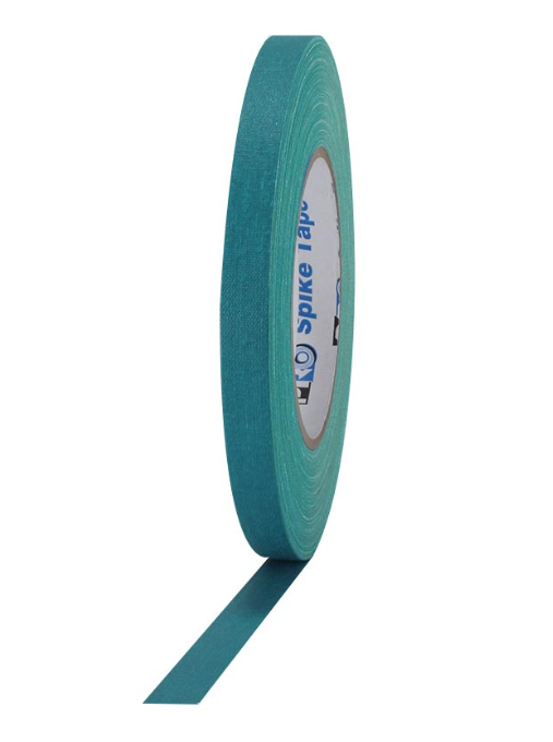 Pro® Spike Matte Cloth Gaffers Tape 1/2'' x 45 yards Choose from Multiple Colors (Single Roll) - Tape & Supply
